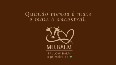 Mu.Balm - Hidratante Natural de Tallow Balm